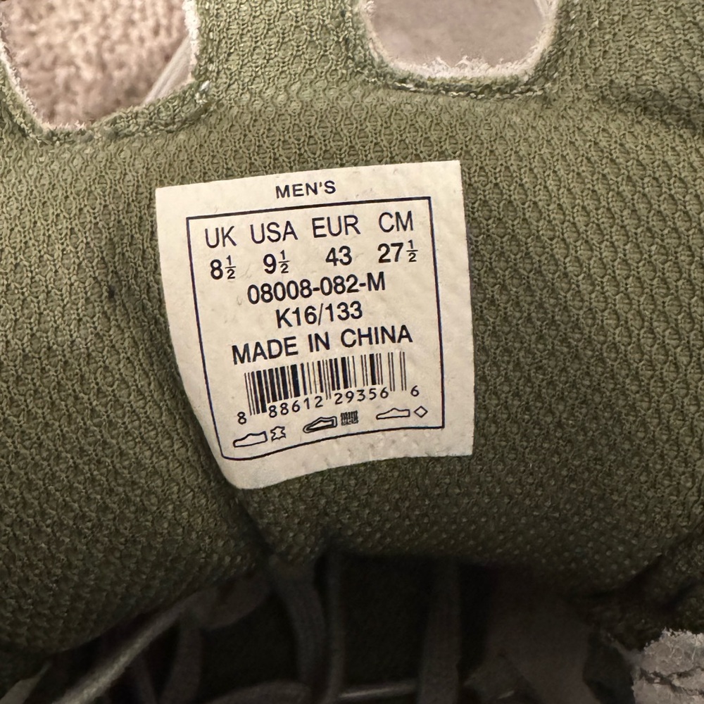 Supra RARE Chad Muska Pro Skytop II Light Grey/Olive Green Men’s 9.5 - Picture 9 of 9